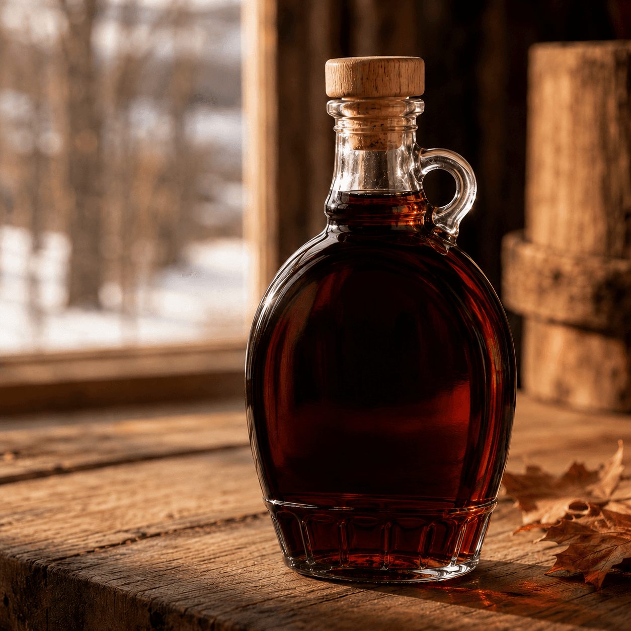 Dark Robust maple syrup